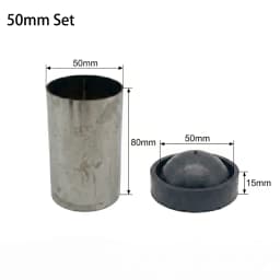 1 Piece Durable Flask With Rubber Base Jewelry Lost Wax Casting Professional Master Mold Making Tool For Jewelry Workshop