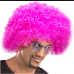 Clown Wig Afro Puff Wigs 80s Cosplay Anime Party Christmas Halloween Fancy Funny Wigs
