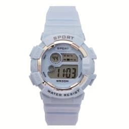 Small Fresh Sweet Large Dial Watch Male And Female Student Couples Sports Swimming Waterproof Glow-In-The-Dark Electronic Watch
