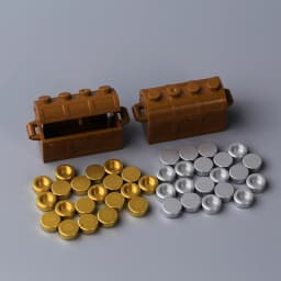 MOC ATM Games Machines Safe Figures Accessories Building Blocks Gold Egg Ore Diamond Deposit Bank Key Card Christmas Bricks Toys