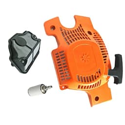 Backlash Pull Starter and Air Fuel Filter Kit Compatible with For HS 36 41 136 137 141 142 for Outdoor Equipment