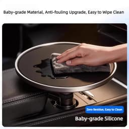 1Pc Multifunctional Car Cup Holder Extension Bracket Small Tray Auto Interior Organizer Dining Tray Storage for Vehicle Interior
