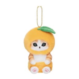 Kawaii Mofusand Shark Cat Fruit and Vegetable Series Plush Toys Backpack Keychain Cartoon Soft Stuffed Doll Girls Birthday Gift
