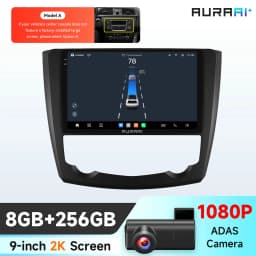 AURAAI X100 Android Car Intelligent Screen for Renault Kadjar 2015 - 2019 UIS7870 DSP RDS GPS SWC Auto CarPlay ADAS 360°CAM