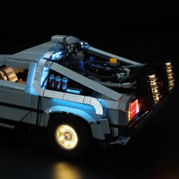 LED Light Kit Building Blocks For LEGO 10300 Back to the Future Time Machine (Only Light Kit Included)