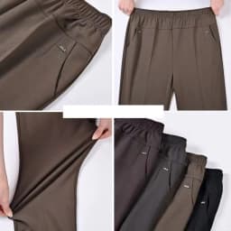 Extra Large Size Women Trousers New Elastic High Waist Autumn Casual Pants Middle-aged Female Straight Pants Winter Fleece Pants