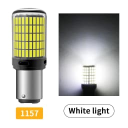 2pcs High Power Car LED Light Glass 4014SMD Canbus 1156 P21W PY21W 1157 P21/5W 7440 W21/5W W21W Turn Signal Lamp Tail Indicator