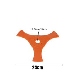 2/3/4 Teeth Nylon Grass Trimmer Blade Replacement Brush Cutter Head for Weed Eater Lawn Mower Garden Tool Accessories
