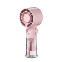Portable Humidifier Fan Mini Mist Fan Rechargeable High Speed Handheld Turbo Fan Water Spray Mist Fan Outdoor Small Pocket Fan
