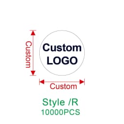 1000pcs new round 8/10mm rectangular 11X6mm computer /Ipad/ Electronics warranty label Fragile seal sticker can be customized