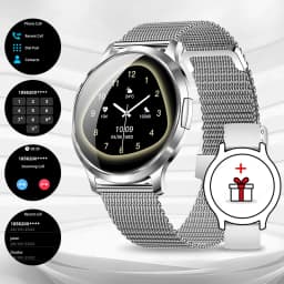 LIGE 2025 New Smart Watch For Women AMOLED HD Screen Watches IP68 Waterproof Heart Rate Monitor Ladies Utra-thin Smartwatch