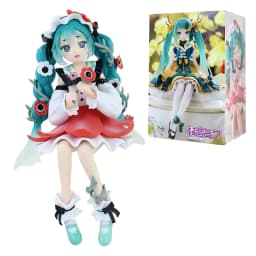 Hatsune Miku Anime Figure - Kawaii Flower Fairy Cartoon PVC Action Figurine Model Doll for Kids Birthday Gift