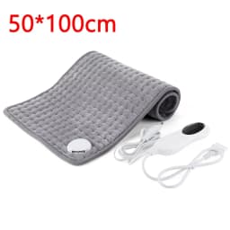Microplush Electric Heating Pad Winter Warmer Washable Blanket for Abdomen Waist Back Thermal Mat Back Brace Support