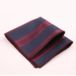 Trendy Striped Floral Brown Pocket Square British Men Formal Handkerchief Suit Shirt Accessories Groom Wedding Party Chest Hanky