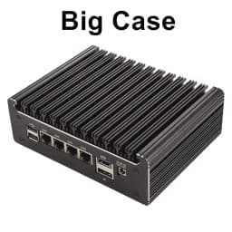 Solid Fanless Firewall Mini PC Intel N150 N95 Core I5 8250U I3 8145U Pentium 4417U 4x2.5G I226 NIC Home Server PfSense OPNsense