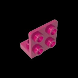 MOC PARTS GDS-642 ANGULAR PLATE 1.5 BOT. 1X2 2/2 compatible with lego 99207 children's toys Assembles Building Blocks Technical