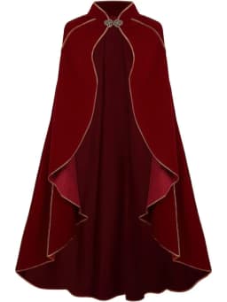 2026 Halloween Fall/Winter Medieval Gothic Suede Fabric Cloack for Men&Women,Purple Stand-Collar Cape Unisex,One Size Fits All