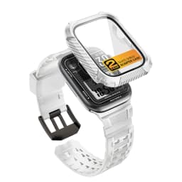 I-BLASON For Apple Watch 9/8/7 Case 45mm Armorbox Rugged Durable Watch Band with 2-Pack Built-in Tempered Glass Screen Protector
