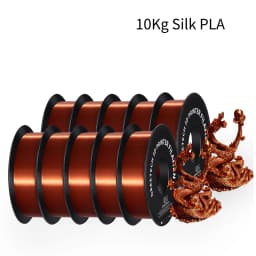 GEEETECH 10Kg 3d Silk PLA Filament 1.75mm Spool Wire For 3D Printer Material, Safety, Vacuum Packaging