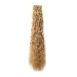 WIGSIN 32Inch Synthetic Long Kinky Curly Ponytail Drawstring Clip In Ponytail Black Blonde Hair Extension for Women