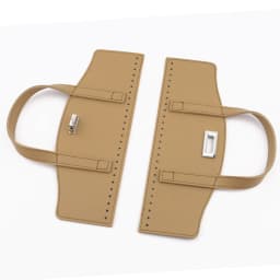 2Pcs Detachable PU Leather Bag Handle Bag Cover Bag Accessories Bag Flap High Quality Replacement Accessories for DIY Handbag