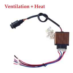 1set 12V Ventilation And Heating Switch Controller Kit Car Seat Switch Controller For Vehicle's Air Conditioning System