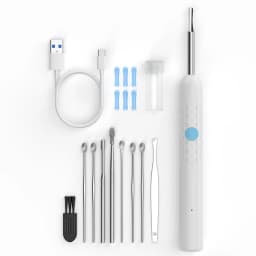 Ultra Thin 4.2mm Visual Wireless Ear Scope for IOS/Android Ear Picker 1080P Camera HD WiFi Otoscope for Ear Cleaning Skin Check