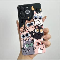 For Realme Note 70T Phone Case Aesthetic Butterfly Flower Anti Drop Protection Covers For Realme Note 70 T Note70T Bumper Casing