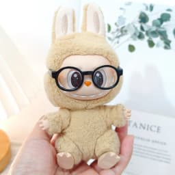 Labubu Doll Clothing Academy Cool Shadow Uniform Set 17cm Plush Doll Clothing Accessories Labubu I II Idol Doll Sitting Party
