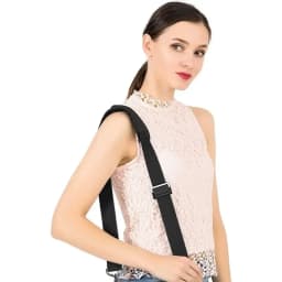 Adjustable 70-140cm Bag Strap Black Nylon Handbag Strap Detachable Unisex Handbag Handle Shoulder Bag Belt Bag Accessories
