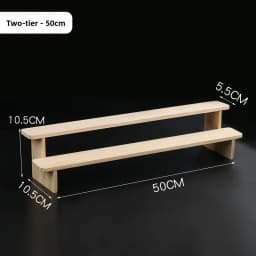 Pure Wood Display Stand Storage Rack Desktop Figurine Bubble Mat Doll Meat Green Plant Multi-layer Staircase Rack