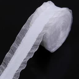 5Yards/Roll Pleated Stretch Lace Trims Ribbons Ruffled Elastic Band Baby Hairband Belt Shoes Decorative Tapes DIY Craft Supplies