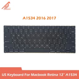 Laptop A1534 US Layout Replacement Keyboard For Macbook Retina 12" A1534 2016 2017 Keyboards Replace EMC 2991 3099