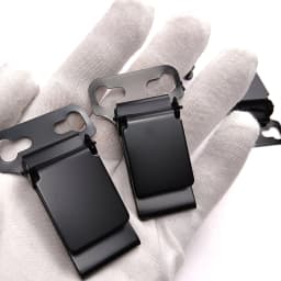 1Piece Universal Stainless Steel UT Clips Knife Sheath Back Clip K Sheath Waist Clip Accessories Scabbard Carrying Holster Clip