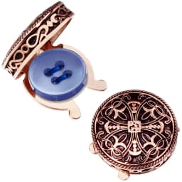 Antique Gold Silver Cufflinks and Tuxedo Studs Set Vintage Enamel Hollow Royal Pattern High End Mens Jewelry Gifts for Wedding