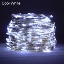 10M-200M LED String Fairy Lights Silver Wire Fairy Lights Christmas Garland For Outdoor Home New Year Tree Wedding Party Decor