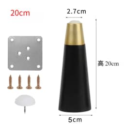4pcs Wood Coffee Solid Table Legs For Furniture Wooden Metal Sofa Bed Chair Cabinet Support Hardware Luxury Tv Stands Cabinet