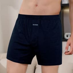 1/2/3/4PCS Plus Size M-XXXL Cotton Aro Pants Men's Underwear Flat Pants Skin Friendly Comfortable Loose Home Large Waistband