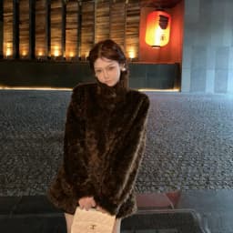 Women Faux Shearling Fur Coats Solid Fur Jackets Cotton Linen Stand Collar Long Sleeves Single Breasted Loose Casual 2026 Winter