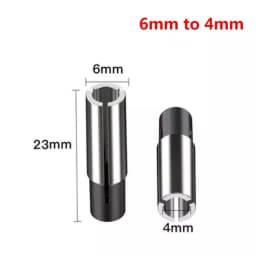 1/2" 1/4" 1/8" Collet Adaptor Shank Reducer Bit CNC Spindle Router 4/6/8/10mm Drill Bits Spindle Milling Cutter Collet Sleeve