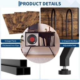31.5in Record Player Stand With Storage, Flip Top Vinyl Record Cabinet For 150+ Albums, Turntable Table With Dividers