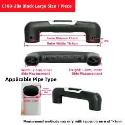 Travel Suitcase Handle Replacement Retractable Pressing Handbag Parts Luggage Handle Amlenker/Ou Milan Qi C101 Spring