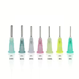 50pcs/Bag Straight Precision Liquid Syringe Dispenser Blunt Needles Tips 14/15/16/18/19/20/21/22/23/24/25/26/27/28/30G