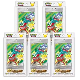 Original Pokemon 30th Anniversary Vol.1 Celebration First Partner Special Shiny Pokemon PTCG Simplified Chinese Pokemon Cards