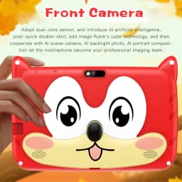 New 5G WiFi 7 Inch Study Education Kids Tablet Quad Core 4GB RAM 64GB ROM Dual Cameras Children's Gift Tablet Pc Android 13