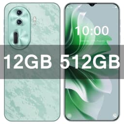 2025 New Reno11 Pro 6.8HD Original Smart Dual Card 6800mAh Battery Facial Recognition Function Global Edition