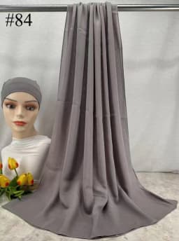 Mini Modal Hijab with Undercap Set Basic Stretchy Pullover Headscarf Thin Breathable Sunscreen Head Wrap Hijabs Scarf 165*50cm