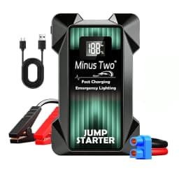 Car Jump Starter 3000A Peak 12V Portable Lithium Battery Booster Pack 1200A Jump Box Power Bank USB LED for Truck SUV Diesel