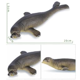 Big Size Soft Rubber Sea Life Simulation Action Figure Animal Model Toys for Children Kids Whale Figures Collection Educational