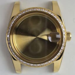 36mm/39mm Rose Gold Case Diamonds Bezel Sapphire Mod Parts NH34 NH35 NH36 NH38 NH39 NH70 NH72 ETA2824 PT5000 Movement